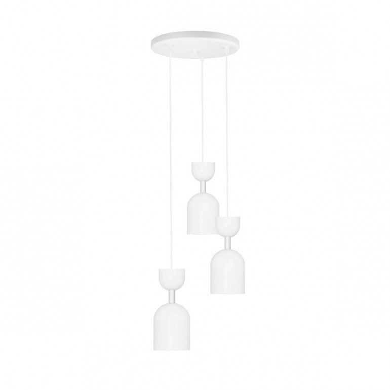 SUPURU 3P lampada a sospensione bianca / plafond