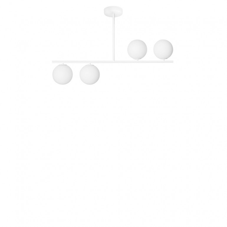 SUGURI Una lampada da soffitto bianca di dimensioni S