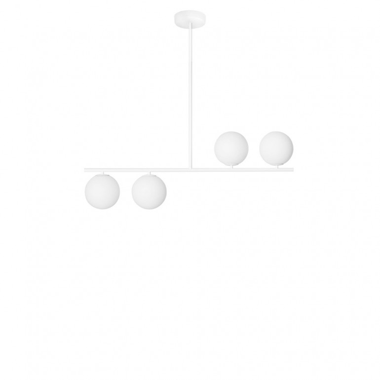 SUGURI Una lampada da soffitto bianca di dimensioni M