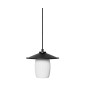 JINGU Una lampada a sospensione da soffitto in nero