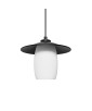JINGU Una lampada a sospensione da soffitto in nero