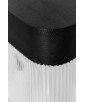 FLUMINA W A lampada da parete/applique nera
