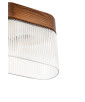 FLUMINA W A lampada da parete / applique in noce