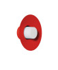 CAPONIO W A lampada da parete / applique rosso-arancio