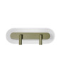 RIFLO W D lampada da parete verde oliva / applique con faretti orientabili
