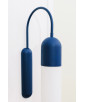 FUNSUI W A lampada da parete / applique blu navy