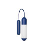FUNSUI W A lampada da parete / applique blu navy