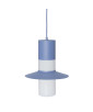 CAPONIO Una lampada a sospensione da soffitto color tortora