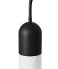 FUNSUI W A lampada da parete / applique nera