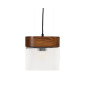 FLUMINA Lampada a sospensione da soffitto in noce