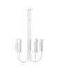Lampadario FUNSUI B bianco in taglia M