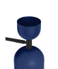 SUPURU lampada da parete / applique blu navy con tubo nero