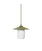 JINGU Una lampada a sospensione da soffitto verde oliva