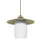 JINGU Una lampada a sospensione da soffitto verde oliva