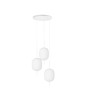Potrójna biała sufitowa lampa wisząca EPLI mini 3P UMMO