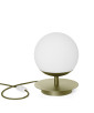 Lampada da tavolo PLAAT ST verde oliva