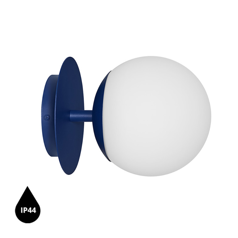 PLAAT C lampada da parete / applique blu navy IP44