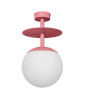 PLAAT B lampada da soffitto rosa / plafond