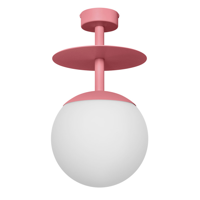 PLAAT B lampada da soffitto rosa / plafond