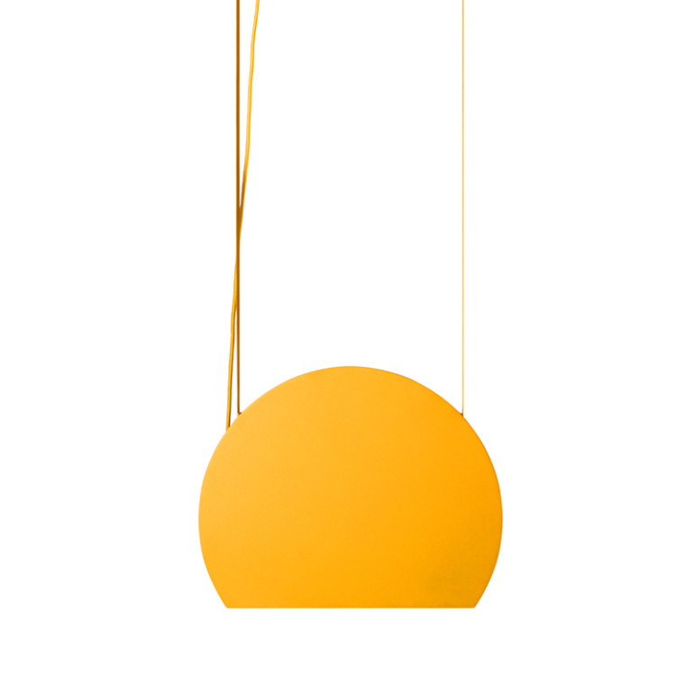 MALUMI B lampada a sospensione da soffitto color melone