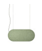 MALUMI A Acoustic, lampada a sospensione acustica color oliva