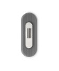 RIFLO W C Steel: applique in acciaio con riflettore orientabile e vetro trasparente